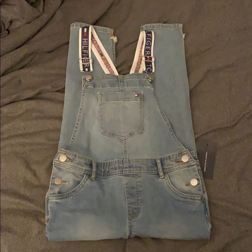 Girls Tommy Hilfiger Overalls size 8
